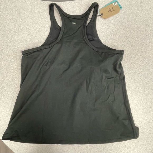 prAna Black Becksa Tank Plus w Compression Fabric - 1X - NWT - Picture 2 of 6